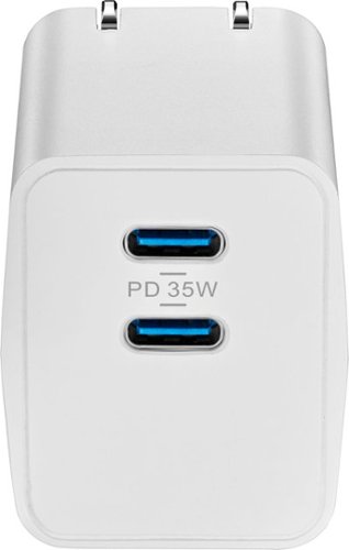 Insignia™ 35W Dual USB-C Port Wall Charger - White BUY ONLINE