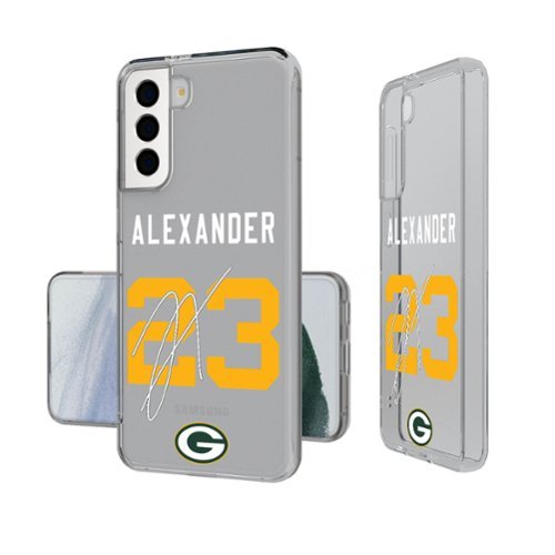 Keyscaper - NFL - Jaire Alexander Green Bay Packers Galaxy Clear Case - S24 - Multicolor-Front_Standard 