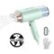 Newbealer - Steamer for Clothes,110V-240V Powerful Travel Steamer,20-Second Heat Up,180ml Detachable Tank,Self-Cleaning - Green-Front_Standard
