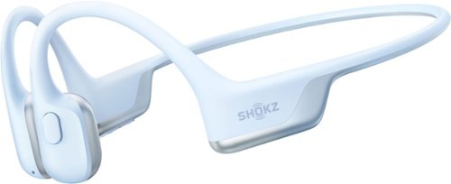 Shokz - OpenRun Air 2 Wireless Bone Conduction Open-Ear Bluetooth Sports Headphones - Ice Blue