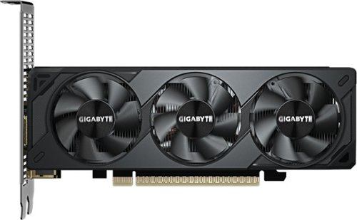 GIGABYTE - GeForce RTX 5050 OC Low Profile 8GB GDDR6 PCI Express 5.0 Graphics Card with up to 4 Display Support - Black
