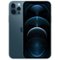 Apple - Refurbished Excellent - iPhone 12 Pro A2341 (Fully Unlocked) 128GB w/ Pre-Installed Tempered Glass and Bluetooth Earbuds - Pacific Blue-Front_Standard