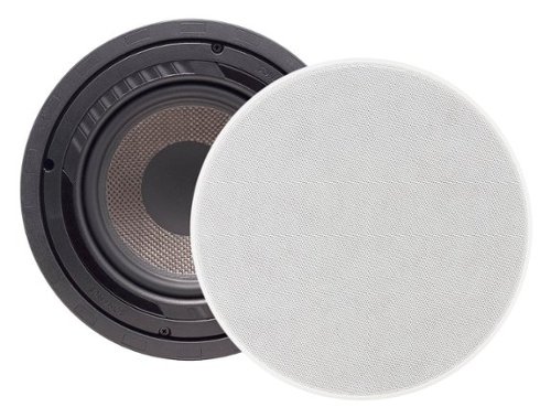 Sonance - VP85RW SINGLE SPEAKER - Visual Performance 8" In-Ceiling Woofer (Each) - Paintable White-Front_Standard 