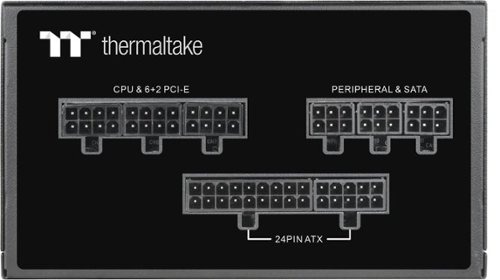 Thermaltake GF1 (2024) 750W 80 PLUS Gold Fully Modular Power Supply - Black WHERE TO BUY