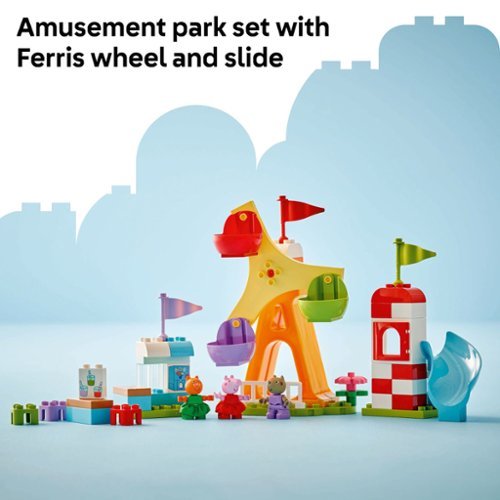 LEGO DUPLO Peppa Pig Funfair Toddler Toy 10453 WORLDWIDE DELIVERY