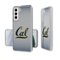 Keyscaper - NCAA - Cal Bears Linen Logo Galaxy Clear Case - S24 - Multicolor-Front_Standard