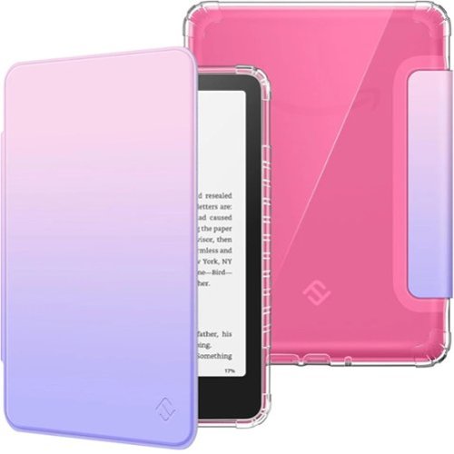 Kitcheniva - Soft Transparent Case For 7 Inch Kindle Paperwhite 12th 2024 Protective Shell - Fantacy Ombre-Front_Standard 