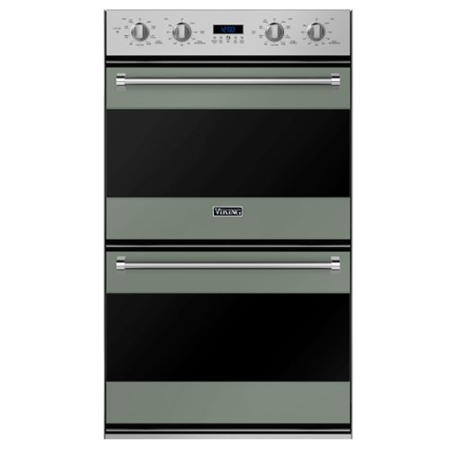 Viking - 30" Double Electric Wall Oven-Eucalyptus - Eucalytpus
