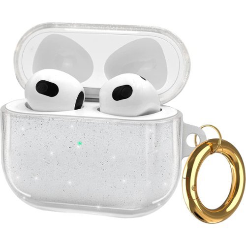 SaharaCase Sparkle Series Case for Apple AirPods 3 (3rd Generation) - Clear GLOBAL SHIPPING