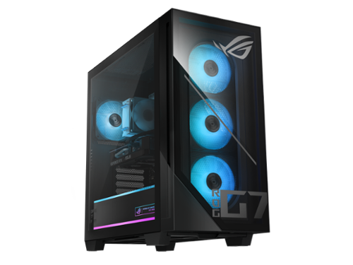 ASUS - ROG G700 (2025) Gaming PC, Intel Ultra 7 265F, RTX 5060Ti, 1TB SSD, 32GB DDR5, Windows 11-Front_Standard 