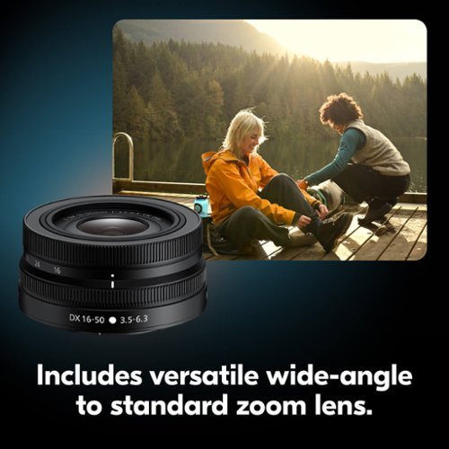 Nikon Z50II Mirrorless Camera w/ 16-50mm Lens - Black BUY IN AUSTRALIA