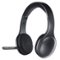 Logitech - H800 RF Wireless On-Ear Headset - Black-Front_Standard