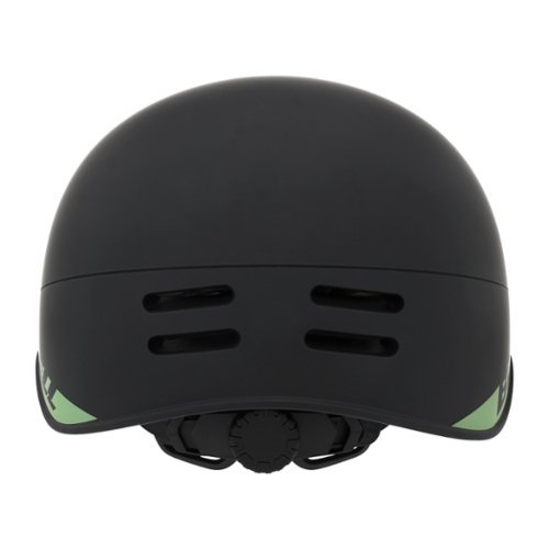 Bell Huxley Helmet for Bike and Scooter - Medium - BLACK/GREEN GLOBAL SHIPPING