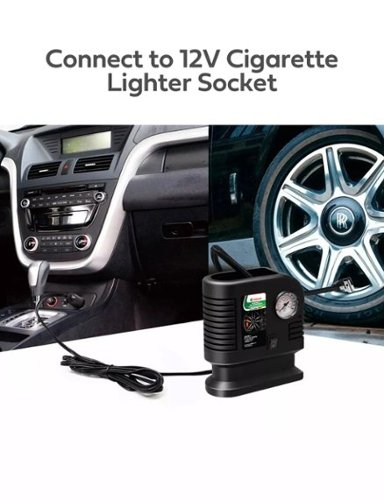 air compressor cigarette lighter Castrol Portable Air Compressor