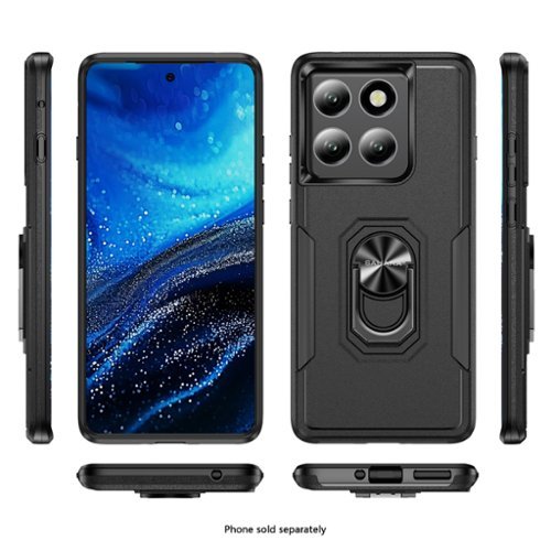 SaharaCase Raider Series Heavy Duty Case for Motorola Edge (2025) - Scorpion Black SHOP ONLINE