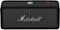 Marshall - Emberton II Portable Bluetooth Speaker with Rugged Waterproof / Dust-proof Wireless Design - Black/Steel-Front_Standard