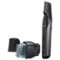 Panasonic - ER-GK80-S Rechargeable Cordless Body Hair Trimmer for Unisex with 2 Combo Attachments Wet/Dry - Black-Angle_Standard