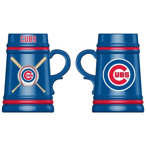Evergreen Enterprises - Chicago Cubs 24oz. Ceramic Stein Cup with Gift Box - Multicolor-Front_Standard 