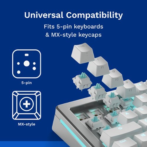 Glorious Lubed Mechanical Keyboard 5-pin Hot Swappable Switches (36x) - Linear - Lynx WHERE TO BUY