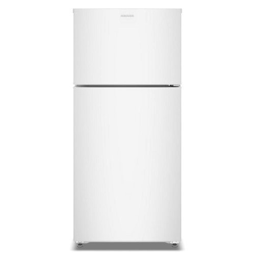 Amana - 28 in. Wide 14.3 cu. ft. Top-Freezer Refrigerator With A Large Crisper Drawer - White