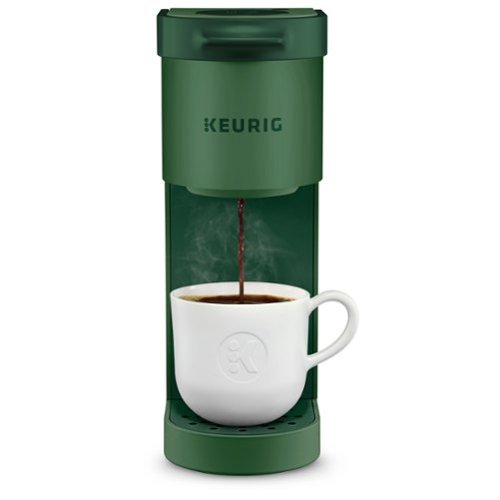 Keurig - K-Mini Single Serve K-Cup Pod Coffee Maker - Evergreen-Front_Standard 