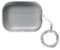 SaharaCase - Hybrid Flex Series Case for Apple AirPods Pro (2nd Generation) - Transparent Black-Front_Standard