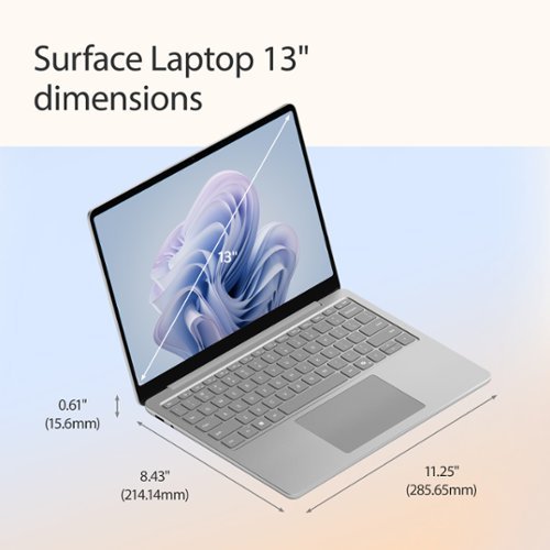 Microsoft Surface Laptop - 13 2K Touchscreen - Snapdragon X Plus (8 core) 2026 - 8GB - 256GB Storage - Platinum BUY IN AUSTRALIA
