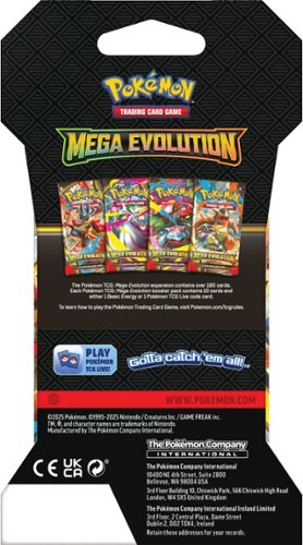 Pokmon Trading Card Game: Mega Evolution Sleeved Booster Styles May Vary  10-10055-108 - Best Buy