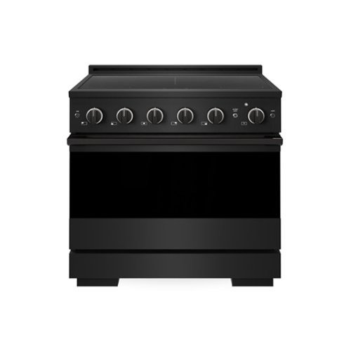 ZLINE - 36 in. 5.2 cu. ft. Marino Freestanding Induction Range with 5 Burners and Convection Oven - Black Stainless Steel