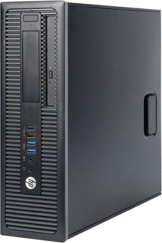 HP - Refurbished Excellent - EliteDesk 800G2 SFF Desktop PC, Intel Core i7 6700 3.4Ghz, 32GB DDR4 RAM, 1TB SSD Solid State Drive, Windows 11 Pro - Black-Front_Standard 