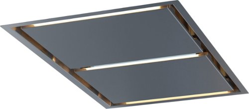 Zephyr - 43 inches - Convertible - Island Range Hood - Stainless Steel-Front_Standard 