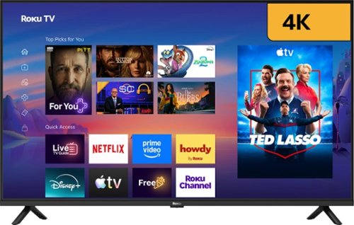 Roku - 43" Class Select Series 4K LED Smart RokuTV (2026)-Front_Standard 