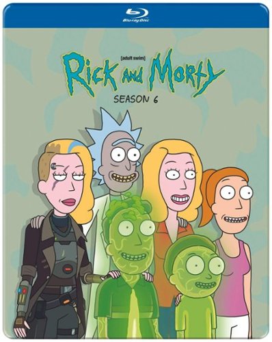  Rick and Morty: Season 6 (Steelbook) [Blu-ray]