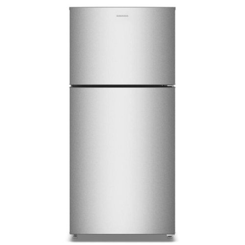 Amana - 30-Inch Wide Top-Freezer Refrigerator With Dual Crisper Drawers—19 Cu. Ft - Fingerprint-Resistant Stainless Finish