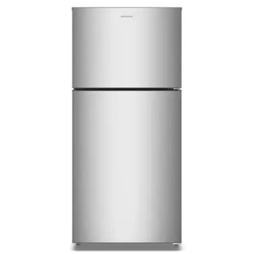 Front. Amana - 30 in. Wide 19 cu. ft.Garage Ready Top-Freezer Refrigerator and - Fingerprint-Resistant Stainless Finish.