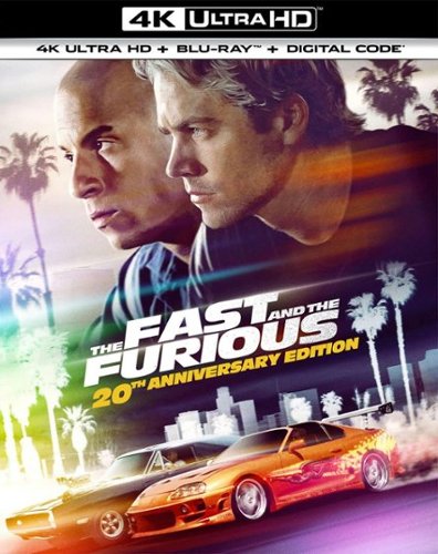  The Fast and the Furious Limited Edition Steelbook (Includes Blu-ray + Digital Code) [UHD] [Standard] [4K Ultra HD Blu-ray]