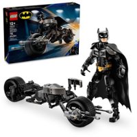 LEGO - DC Batman: Batman Construction Figure & the Bat-Pod Bike Action Toy 76273