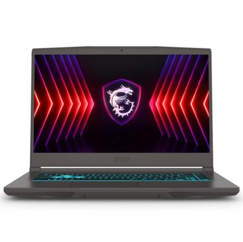 MSI - Thin 15.6 inch FHD 144Hz Gaming Laptop Intel Core i5-13420H NVIDIA GeForce RTX 3050 - 16GB DDR4 512GB SSD (2024 - Gray-Front_Standard 