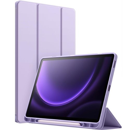SaharaCase - Venture Series Folio Case for Samsung Galaxy Tab S10 Lite (2025) and Tab S10 FE - Purple Orchid-Left_Standard 