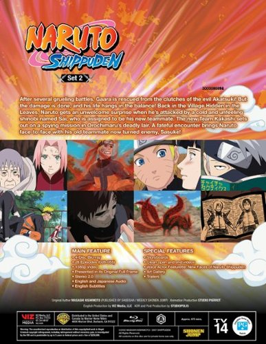 Naruto Shippuden: Set 2 (Box Set) [Blu ray] [Standard] - Best Buy