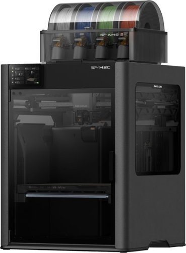 Bambu Lab - H2C AMS Combo 3D Printer - Gray