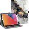 Kitcheniva - Protective Stand Case For iPad 9th 8th 7th Generation 10.2 Inch With Pocket Holder - Cloudy Marble-Front_Standard