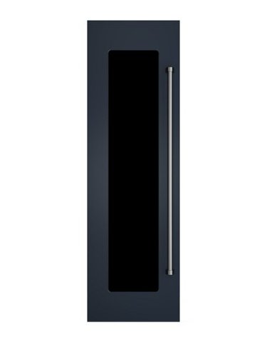 24"W. Integrated Wine Cooler Door Panel for Viking Model FDWCIC7240R - Left Hinge - Slate Blue