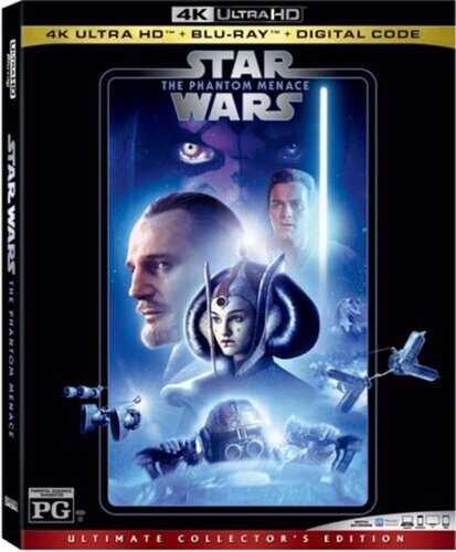 Star Wars: The Phantom Menace [Includes Digital Copy] [4K Ultra HD Blu-ray/Blu-ray] [1999]-Front_Standard 