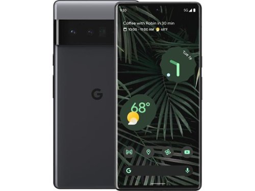 Google - Pixel 6 GB7N6 (Fully Unlocked) 128GB - Black-Front_Standard 