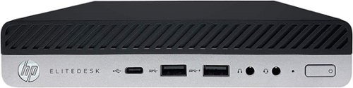 HP - Refurbished EliteDesk 800 G5 Desktop - Intel Core i5 - 16GB Memory - 500GB SSD - Black