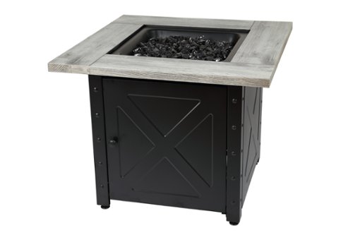 Mr. Bar-B-Q - Mason Fire Pit - Black-Front_Standard 