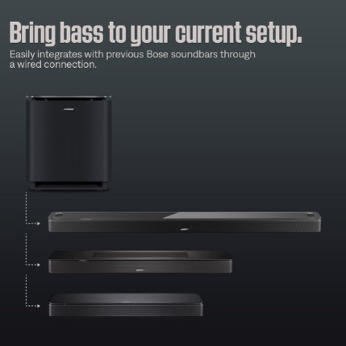 Bose Lifestyle Ultra 5.1.2 Soundbar with Dolby Atmos, TrueSpatial