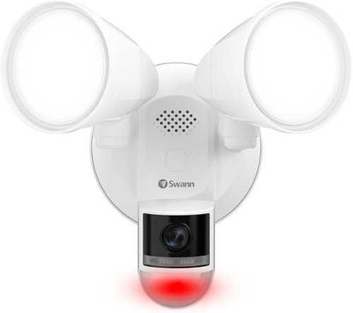 Swann Wi Fi 4K Security Surveillance FloodLight Camera, Night