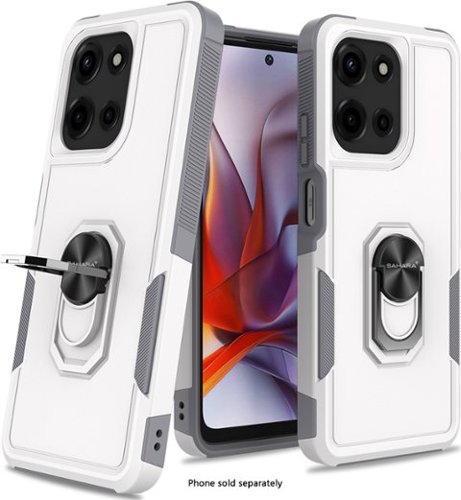SaharaCase Raider Series Heavy Duty Case for Motorola G 5G (2025) - Fossil White WORLDWIDE DELIVERY
